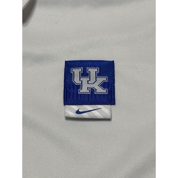 Kentucky Wildcats Nike UK On Field Coaches Polo Golf Shirt Size Large CJ1199 100 - Picture 3 of 9